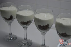 Příprava receptu Míša pohár s malinami, krok 5
