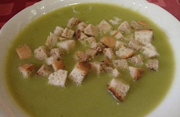 Recept Hrachová polévka s krutony