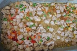 Příprava receptu Rizoto s kuřecím masem a zeleninou, krok 1