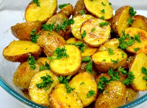 Recept Pečené brambory s francouzskou omáčkou