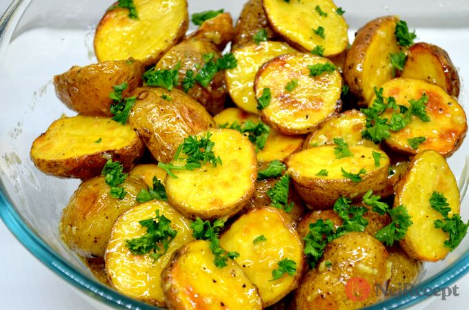 Recept Pečené brambory s francouzskou omáčkou