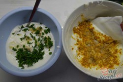 Příprava receptu Vrstvený Čína salát, krok 2