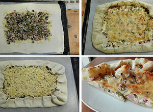 Recept Fantastická falešná pizza se základem ze zakysané smetany, kterou připravíte zcela jednoduše