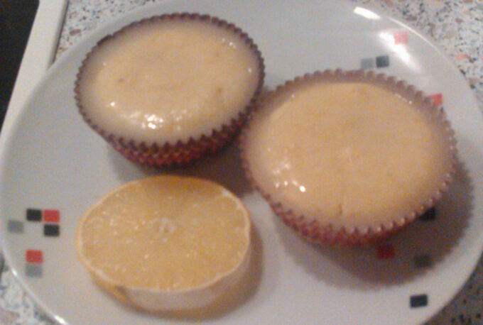 Recept Citronové muffiny