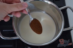 Příprava receptu Kávové lanýže - fotopostup, krok 1