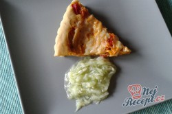 Příprava receptu Zeleninový quiche s mozzarellou, krok 3