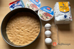 Příprava receptu Osvěžující borůvkový cheesecake z BEBE sušenek - fotopostup, krok 3