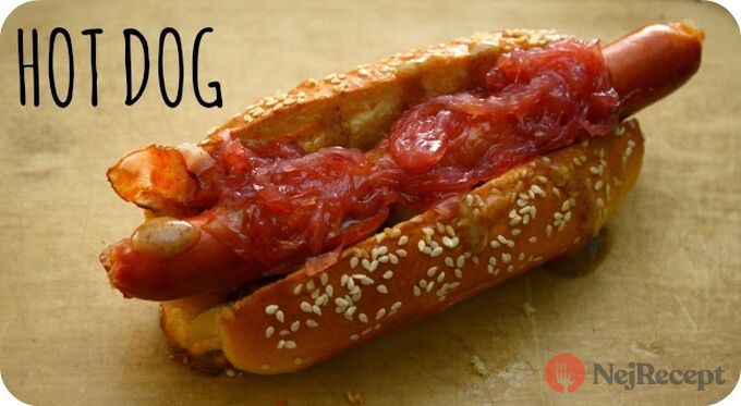 Recept Domácí Hot Dog + houstičky