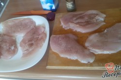 Příprava receptu Smažené kuřecí řízky v parmezánovém kabátku, krok 2