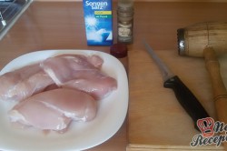 Příprava receptu Smažené kuřecí řízky v parmezánovém kabátku, krok 1