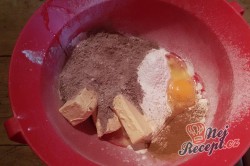 Příprava receptu Kakaová klubka s chutí skořice, krok 2