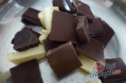 Příprava receptu Banány v tvarohovo čokoládové náplni - FOTOPOSTUP, krok 4