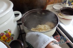 Příprava receptu Nejlepší větrníky s vanilkovým a karamelovým krémem, krok 5