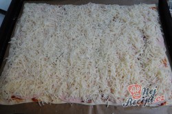 Příprava receptu Rychlá pizza z listového těsta, krok 4