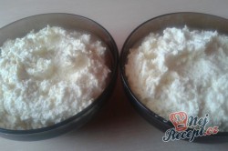 Příprava receptu Kokosové řezy s marmeládou - FOTOPOSTUP, krok 5