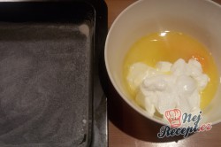 Příprava receptu Levný jogurtový koláček z jednoho vajíčka, krok 1