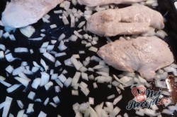 Příprava receptu Skrytá prsa s rýži, krok 1