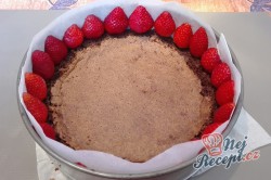 Příprava receptu Mini tvarohový dortík s jahodami - FOTOPOSTUP, krok 7