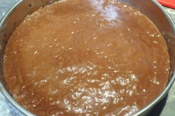 Příprava receptu NEPEČENÝ cheesecake s nutelou a mascarpone krémem, krok 6
