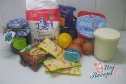 Příprava receptu Moravské tvarohové koláče s borůvkami, krok 1