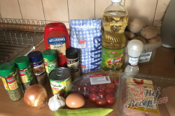 Příprava receptu Kuřecí prsa v bramboráku, krok 1