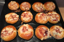 Příprava receptu Měkkoučké moravské koláče jako od babičky (těsto ze šlehačkové smetany), krok 18