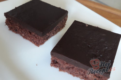 Příprava receptu Nejjednodušší čokoládové kostky, krok 2