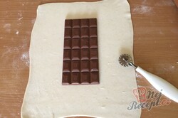 Příprava receptu Expresní čokoládová fantazie v listovém těstě, krok 3