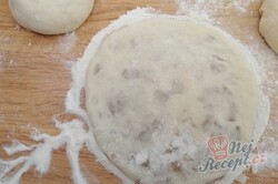 Příprava receptu Falešné zelňáky - pšeničné placky plněné zelím, krok 8