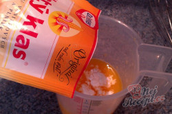 Příprava receptu Tvarohový koláč s pomerančovou želatinou, krok 15