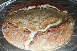 Příprava receptu Křupavý hrnkový domácí chléb bez hnětení, krok 9