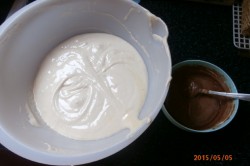 Příprava receptu Vynikající mramorový korpus na dorty, krok 9
