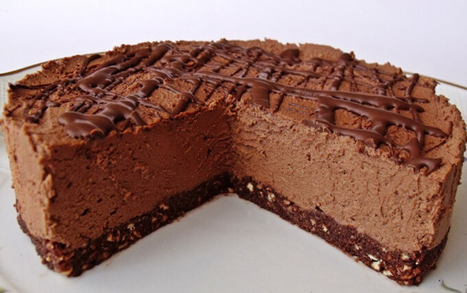Recept Čokoládový dort bez pečení