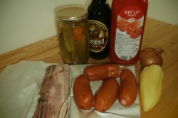 Příprava receptu Buřty na pivě, krok 1