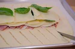 Příprava receptu Slaný italský koláč - Stromboli, krok 4