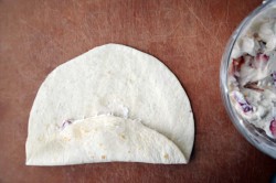 Příprava receptu Smažené pokušení v tortille, krok 3