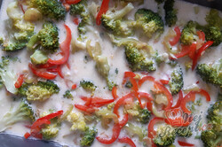 Příprava receptu Snadná a rychlá večeře - pekáč s brokolicí, krok 3