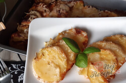Příprava receptu Vynikající zapékané brambory se sýrem, krok 4