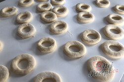 Příprava receptu Nejlepší smažené koblihy (donuty) s čokoládovou polevou, krok 2