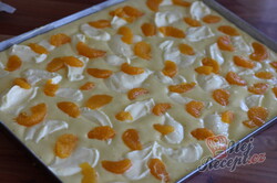 Příprava receptu Hrníčková litá buchta s tvarohem a mandarinkami, krok 2