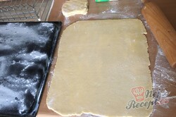 Příprava receptu Dokonalé medové punčové kostky s vanilkovým krémem, krok 3
