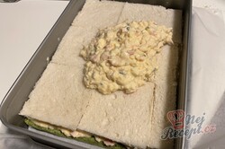 Příprava receptu Salátový slaný dort - hit silvestrovské párty, krok 5