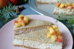 Příprava receptu Jablečno-skořicový cheesecake, krok 2