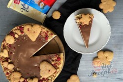 Příprava receptu Brownies cheesecake se třemi druhy čokolády, krok 4