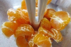 Příprava receptu Mandarinková zmrzlina ze 3 surovin, krok 1