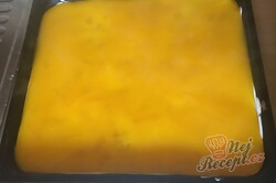 Příprava receptu Smetanové řezy s mandarinkami a želatinou, krok 5