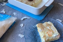 Příprava receptu Zdravý snídaňový koláček raffaello, krok 5