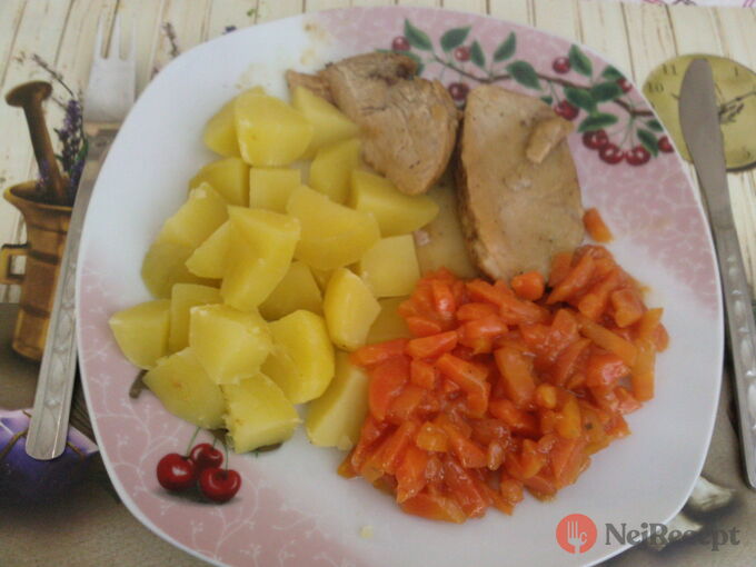 Recept Vepřové s dušenou mrkví