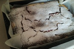 Příprava receptu Litý koláč s tvarohem, krok 1