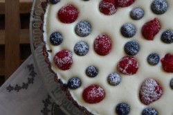 Příprava receptu Osvěžující dort s mascarpone krémem a ovocem, krok 1